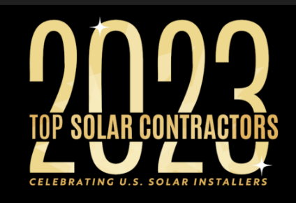 Top solar contractors logo